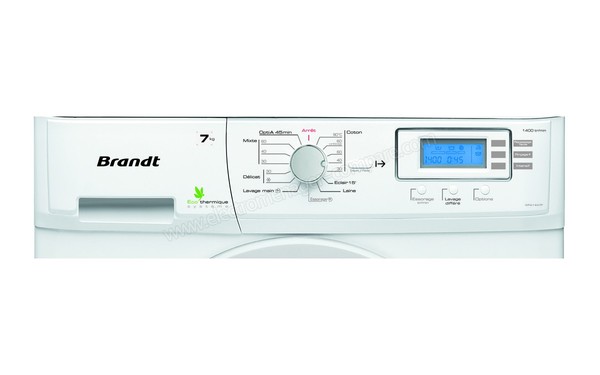 BRANDT WFA1447F - Panneau de commandes