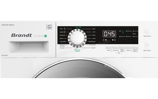 BRANDT WFB104QW - Panneau de commandes