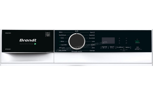 BRANDT WFB584QW1 - Panneau de commandes