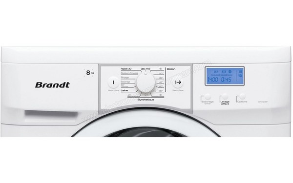 BRANDT WFK1230F - Panneau de commandes
