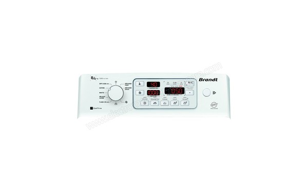 BRANDT WTD8074SF - Panneau de commandes