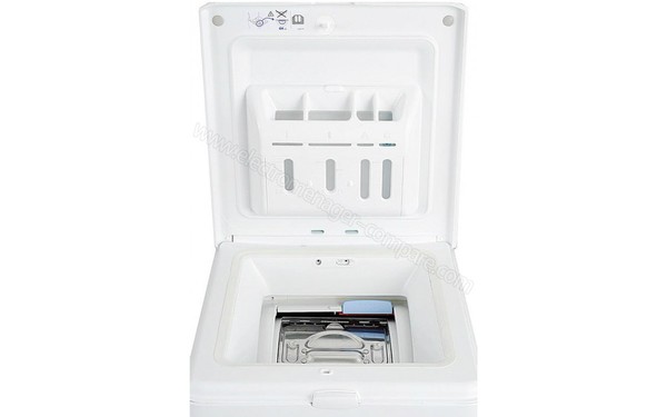 BRANDT WTD8384SF - Vue de l'int&eacute;rieur (cr&eacute;dit : Darty)