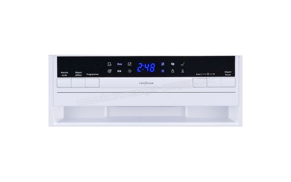 CALIFORNIA W45A1A401L - Panneau de commandes