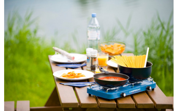 CAMPINGAZ Base Camp couvercle - Mise en situation