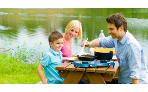 CAMPINGAZ Base Camp couvercle - Mise en situation