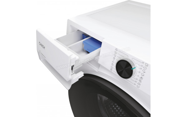 CANDY BP410BL8-S - Zoom sur le tiroir lessiviel