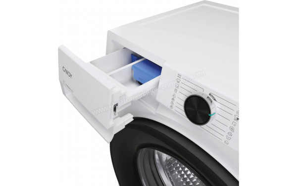 CANDY BR412BL8-S - Zoom sur le tiroir lessiviel