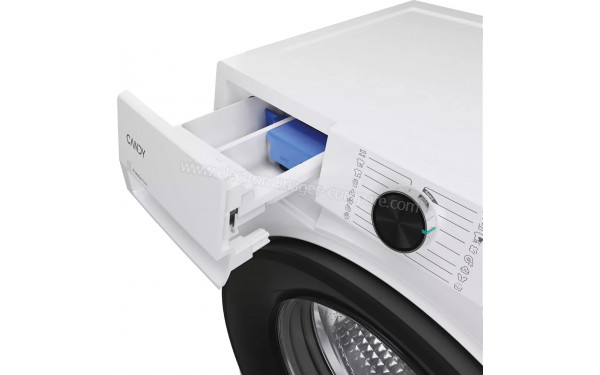 CANDY BR47SBL8-S - Zoom sur le tiroir lessiviel