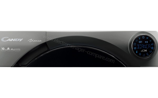 CANDY BWM1410PH7R/1-S Bianca - Panneau de commandes (cr&eacute;dit : Boulanger)