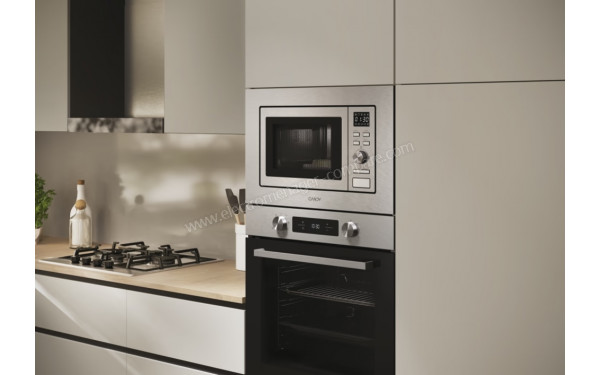 CANDY CA20FMW7NG - Appareil encastr&eacute; vue 3/4 droite