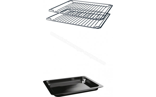 CANDY CA6 N5B3LYTX - Vue des grilles et du l&egrave;chefrite