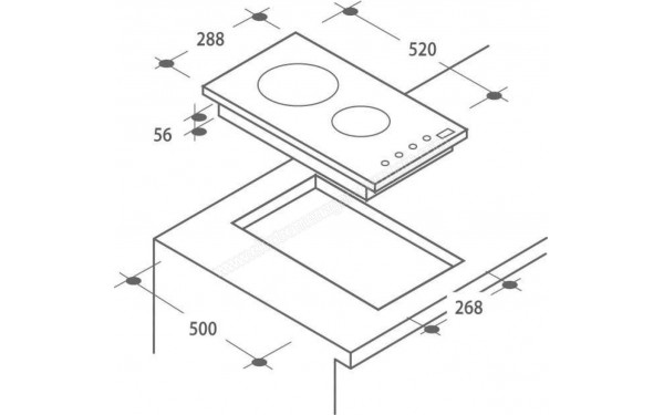 CANDY CDI 30/G3 - Dimensions