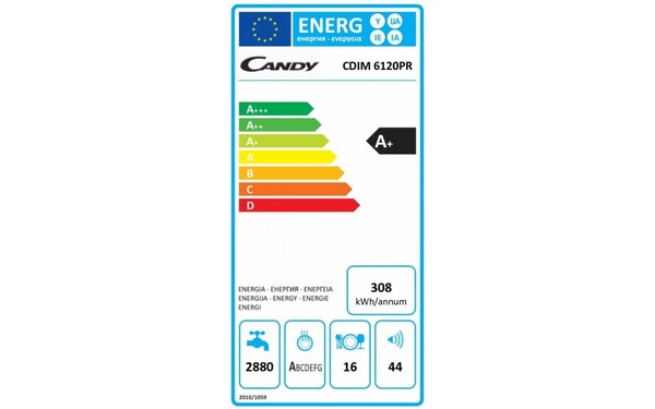 CANDY CDIM6120PR - &Eacute;tiquette &eacute;nergie