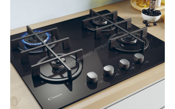 CANDY CDK6KB - Appareil encastr&eacute; vue 3/4 gauche