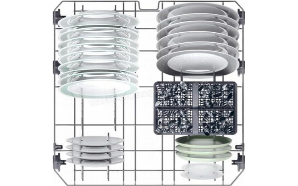 CANDY CF3C7L0S - Vue du panier inf&eacute;rieur