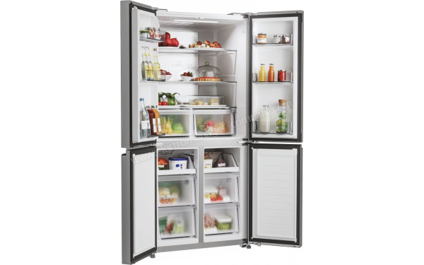 CANDY CFQQ5T817EPS - Vue de l'int&eacute;rieur 3/4 gauche