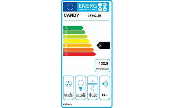 CANDY CFT62/2N - &Eacute;tiquette &eacute;nergie