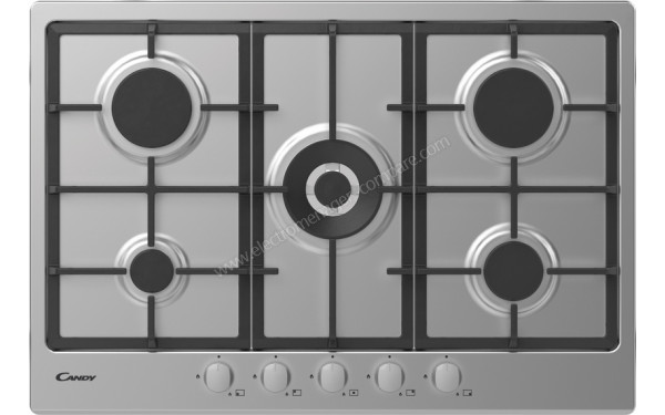 CANDY CHG74WX - Vue du dessus
