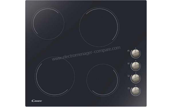 CANDY CHK64C - Vue du dessus