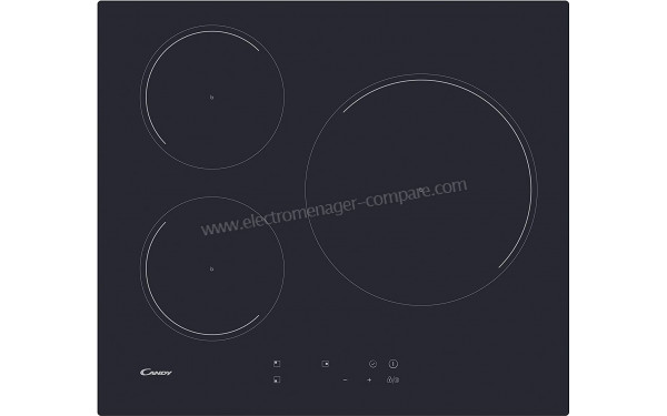 CANDY CI633C/4U - Vue du dessus