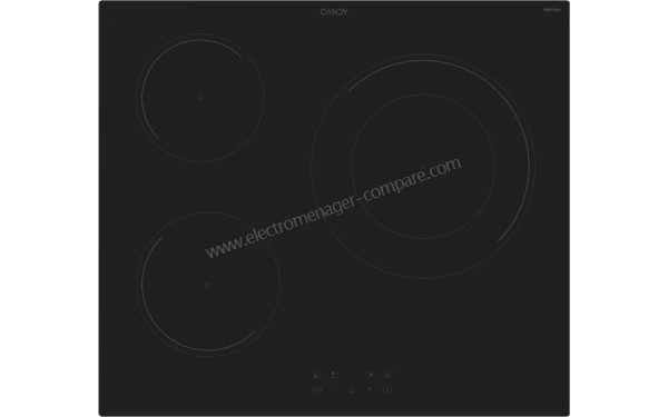 CANDY CI633CBB/1 - Vue du dessus