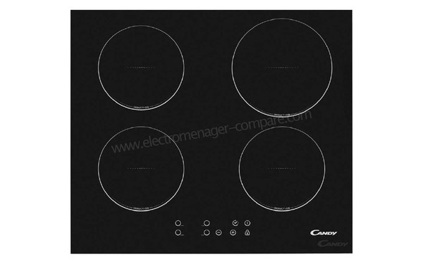 CANDY CI642C - Vue du dessus