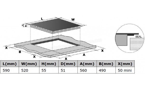 CANDY CIS633MCTT - Sch&eacute;ma technique