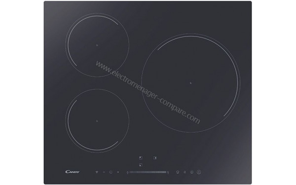 CANDY CIS633SCTTWIFI - Vue du dessus