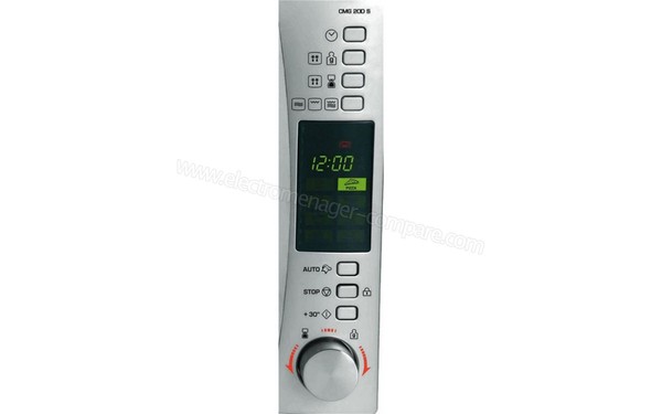 CANDY CMW 20 DS - Panneau de commandes