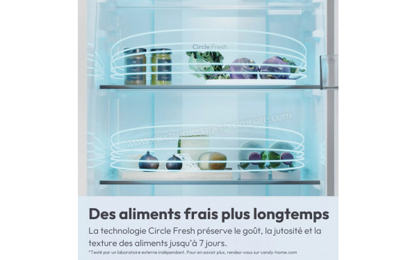 CANDY CNCQ2T6S18CX - Technologie Circle Fresh