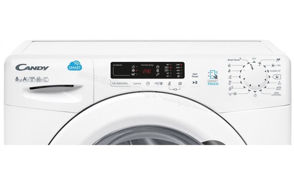 CANDY CS441382D3/2-S - Panneau de commandes (cr&eacute;dit : Boulanger)