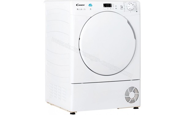 CANDY CSC10LF-S - Vue 3/4 gauche (cr&eacute;dit : Boulanger)