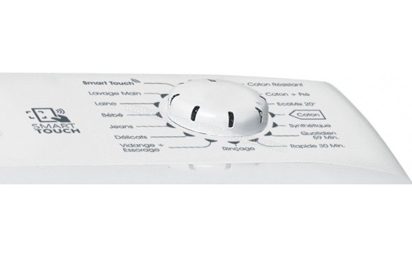 CANDY CST382L/1-47 - Panneau de commandes n&deg;1 (cr&eacute;dit : Boulanger)