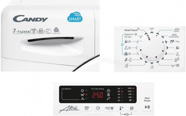 CANDY CSW475D/5-S - Multi-Vues