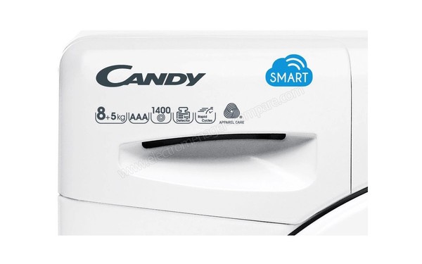 CANDY CSW485D/5-S - Bac &agrave; produits (cr&eacute;dit : Boulanger)