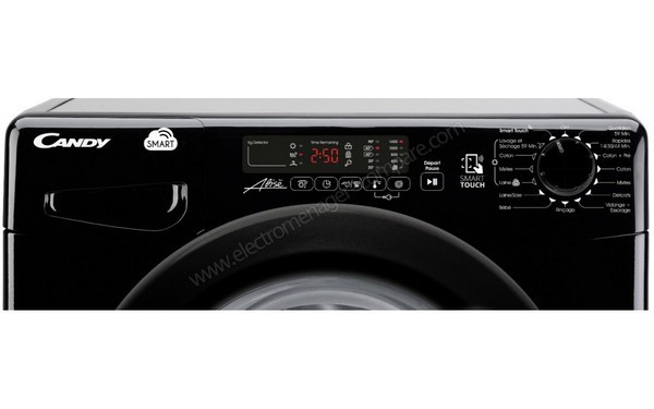 CANDY CSW485DB-47 - Panneau de commandes (cr&eacute;dit : Darty)