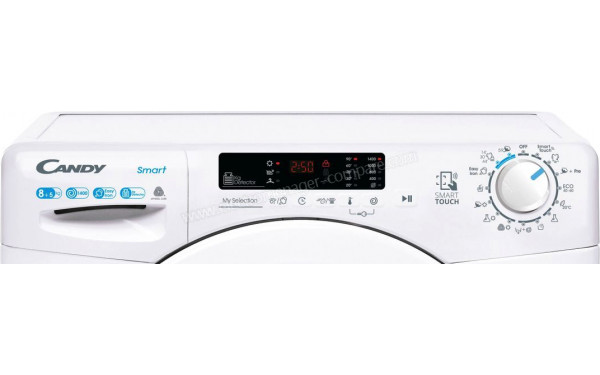 CANDY CSWS4852DWE/1-S - Panneau de commandes