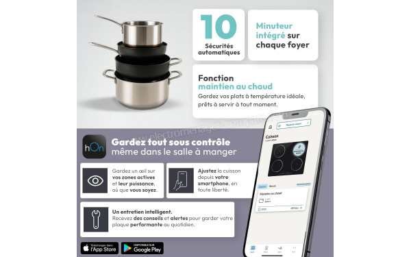 CANDY CTPS63SCTTWIFI/1 - Application pour smartphones ou tablettes