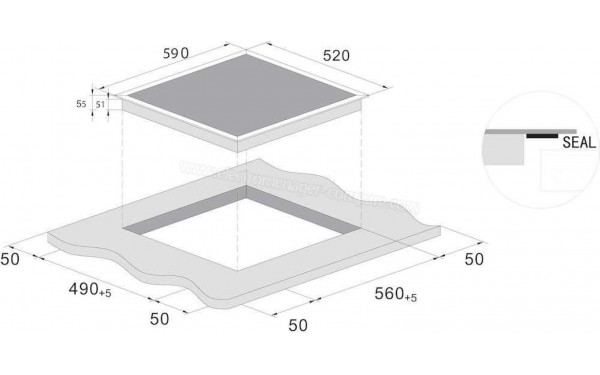 CANDY CTPS64SCTTWIFI - Sch&eacute;ma technique