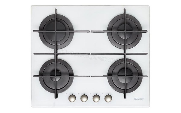 CANDY CVG64STGB - Vue du dessus