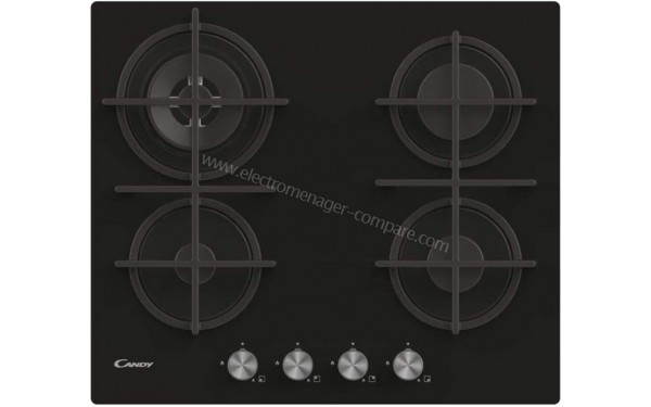 CANDY CVG6BR4WPB - Vue du dessus