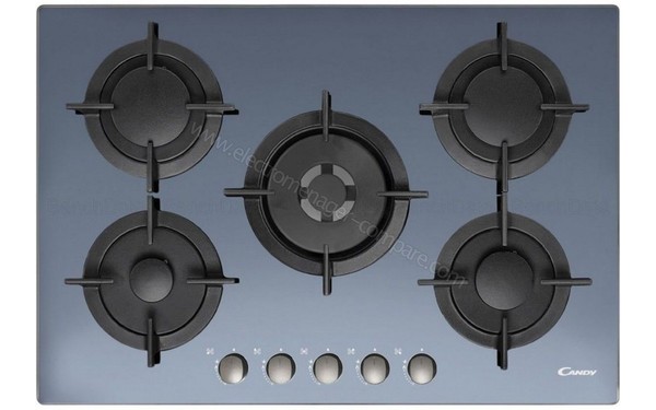 CANDY CVG75SWGX - Vue du dessus