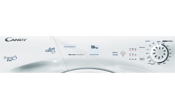 CANDY EVOC591NBT - Panneau de commandes