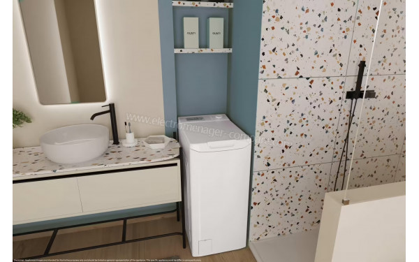 CANDY EYTC106L2-S - Mise en situation