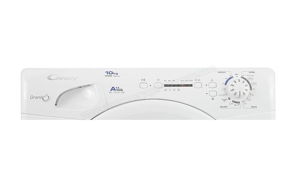 CANDY GC14101D2 - Panneau de commandes (cr&eacute;dit : Darty)