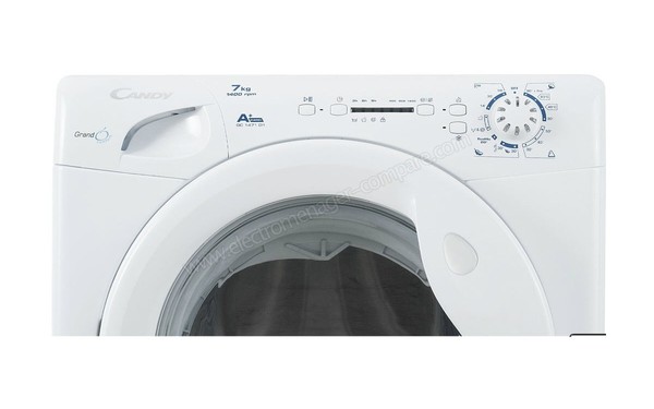 CANDY GC1471D1 - Panneau de commandes (cr&eacute;dit : Darty)
