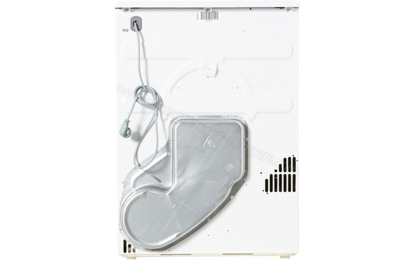 CANDY GCC580NB - Vue de l'arri&egrave;re (cr&eacute;dit : Boulanger)