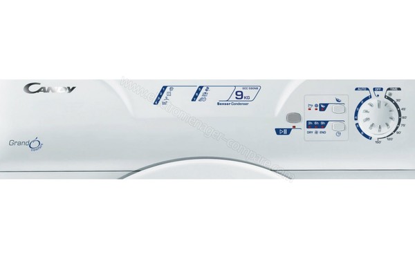 CANDY GCC590NB - Panneau de commandes