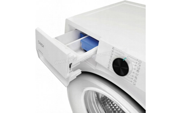 CANDY GD 414L9-S - Zoom sur le tiroir lessiviel