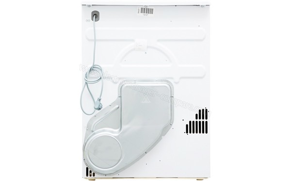 CANDY GVCD1013BX - Vue de l'arri&egrave;re (cr&eacute;dit : Boulanger)